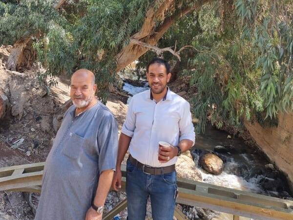 Ziad and his dad Rateb Ziad and his dad Rateb